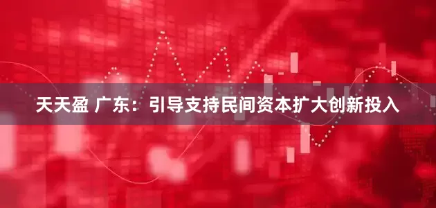 天天盈 广东：引导支持民间资本扩大创新投入